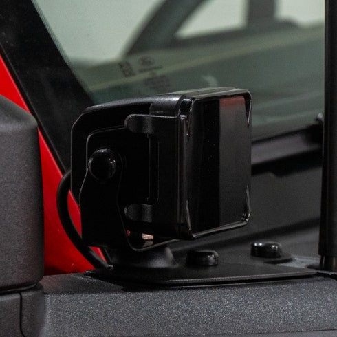 Borne Off-Road Light Pod Covers - Black - 0