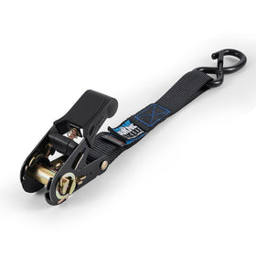 Borne Off-Road Medium-Duty Ratchet Tie-Down Kit (4-Pack) Black - 0