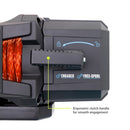 Borne Off-Road 10K Winch - Orange Synthetic Rope-4