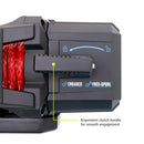 Borne Off-Road 12K Winch - Red Synthetic Rope-4