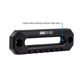 Borne Off-Road Hawse Fairlead - Black - 0