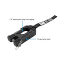 Borne Off-Road Winch Hook & Hand Strap - Black-3