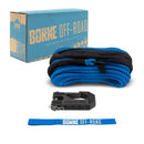Borne Off-Road Winch Hook - 3/8in Rope - Hand Strap - Blue-1