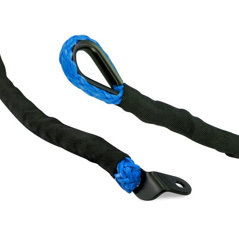 Borne Off-Road Synthetic Rope - 3/8in x 85ft - Blue