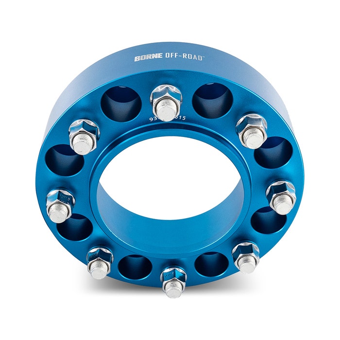 Borne Off-Road Wheel Spacers 8x180 124.1 50 M14 Blue - 0