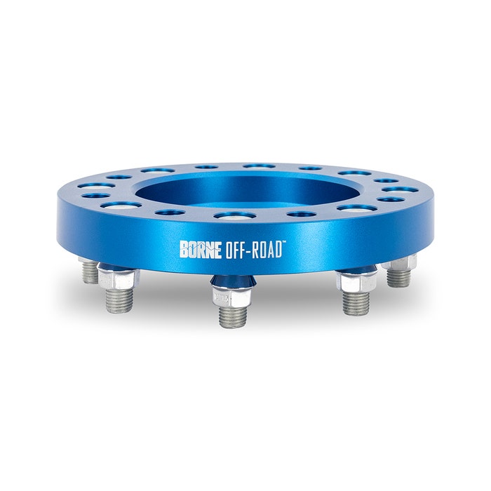 Borne Off-Road Wheel Spacers 8X165.1 121.3 25 M14 Blue