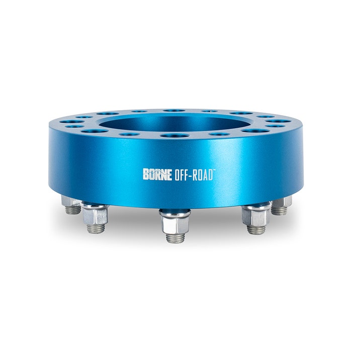 Borne Off-Road Wheel Spacers 8X165.1 121.3 50 M14 Blue