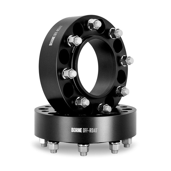 Borne Off-Road Wheel Spacers - 6x135 - 87.1 - 50 - M14 - Black