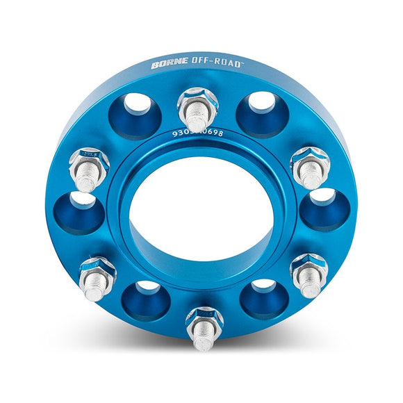 Borne Off-Road Wheel Spacers - 6x135 - 87.1 - 38 - M14 - Blue