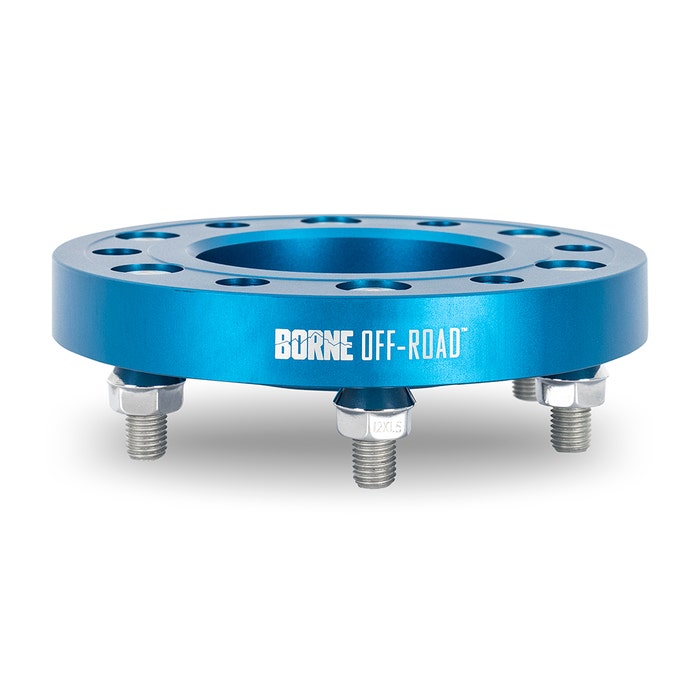 Borne Off-Road Wheel Spacers - 6x135 - 87.1 - 50 - M14 - Blue