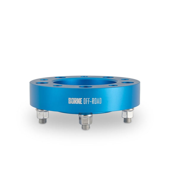 Borne Off-Road Wheel Spacers 5x150 110.1 50 M14 Blue