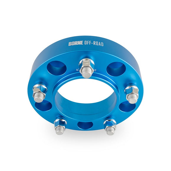 Borne Off-Road Wheel Spacers 5x150 110.1 50 M14 Blue