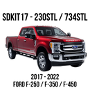 Kleinn 17-22 Ford F-250/ F-350/ F-450 Onboard Air System w/ Model 230 Horns-2