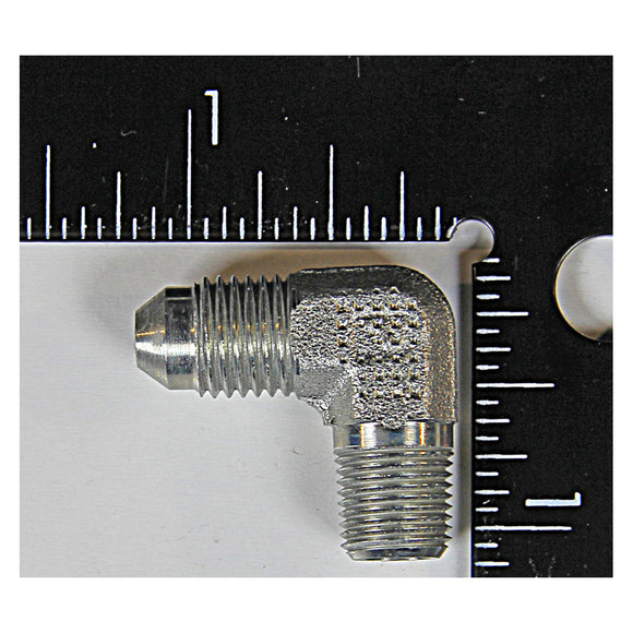90 Deg elbow 1/8 NPT X1/4 JIC Each