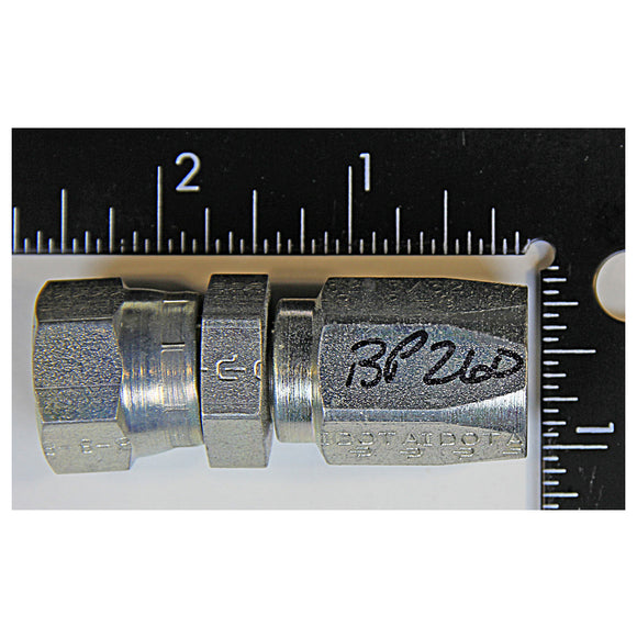 Hose Fitting, 13/32" Diameter Each