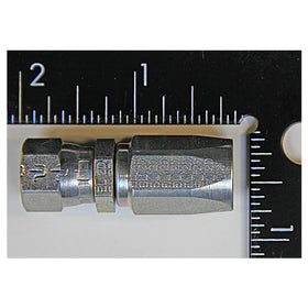 Hose Fittings, 1/4" Diameter Each