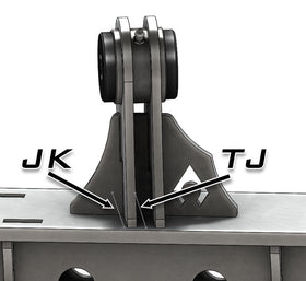 Artec Industries 07-18 Jeep Jk Jku Weld On Uca Brkts For Low Pro Front Truss Rockjock Jj 1/2 In Hole - 0
