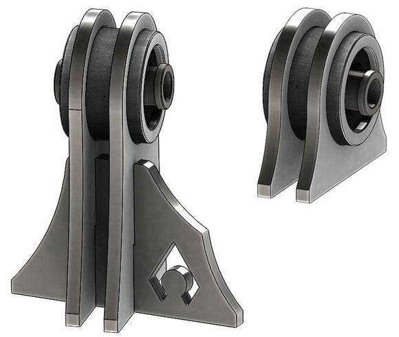 Artec Industries 97-06 Jeep Wrangler TJ Weld On Uca Brkts Rockjock Jj 7/16 In Hole