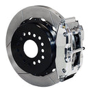 Wilwood Narrow Superlite 4R Rear P-Brk Kit 14.00in Polished New Big Ford 2.50in Offset-1