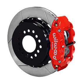Wilwood Narrow Superlite 4R Rear P-Brk Kit 12.88in Red Chevy C-10 2.42 Offset 5-lug