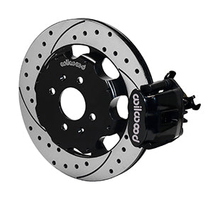 Wilwood Combination Parking Brake Rear Kit 12.19in Drilled Civic / Integra Drum 2.46 Hub Offset