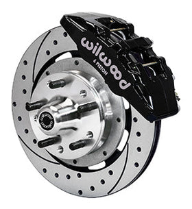 Wilwood Dynapro 6 Front Hub Kit 12.19in Drilled 67-69 Camaro (*Line Kit Needed*)
