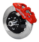 Wilwood AERO6 Front Hub Kit 14.00-Red WWE ProSpindle-1