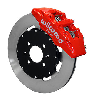 Wilwood Dynapro 6 Front Hat Kit 12.19in Red 94-01 Honda/Acura w/262mm Disc