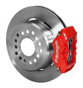 Wilwood Forged Dynalite P/S Park Brake Kit Red Mopar/Dana 2.50in Off w/Snap Ring Brng