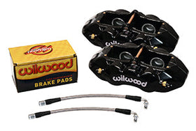 Wilwood D8-4 Rear Caliper Kit Black Corvette C2 / C3 65-82