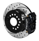 Wilwood Forged Dynalite P/S Park Brake Kit Drilled Chevy 12 Bolt-Spec 3.15in Brng Stggrd mt-1