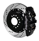 Wilwood AERO4 Rear P-Brake Kit 14.00in Drilled 58-64 Olds/Pontiac Ends 2.81in Offset-1