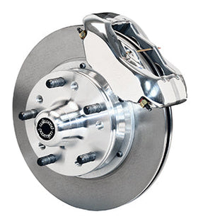 Wilwood Forged Dynalite Front Kit 11.00in Polished 37-48 Ford Psgr. 360 Plate Mount