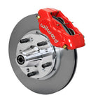 Wilwood Forged Dynalite Front Kit 11.00in Red 70-72 CDP B & E Body-Disc-1