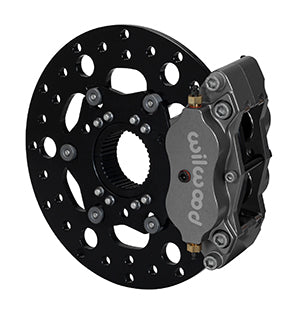 Wilwood Billet Narrow Dynalite Radial Mount Rear Inboard Midget Kit 10.50in x 0.35 Drilled Disc