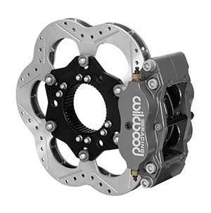 Wilwood Billet Narrow Dynalite Radial Mount Rear Inboard Sprint Kit 10.50in SuperAlloy Vented Rotor