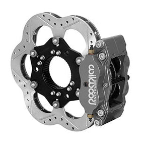 Wilwood Billet Narrow Dynalite Radial Mount Rear Inboard Sprint Kit 10.50in SuperAlloy Vented Rotor