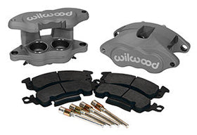 Wilwood D52 Front Caliper Kit - Black Ano 2.00 / 2.00in Piston 1.28in Rotor