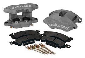 Wilwood D52 Front Caliper Kit - Gray Type III Ano 2.00 / 2.00in Piston 1.04in Rotor