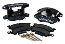 Wilwood D52 Rear Caliper Kit - Black Pwdr 1.25 / 1.25in Piston 1.28in Rotor-1