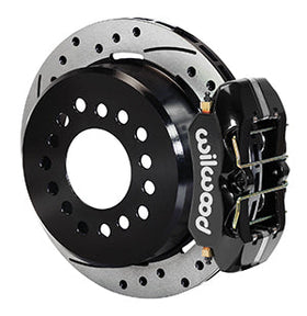 Wilwood Dynapro Low-Profile 11.00in P-Brake Kit Drilled Mopar/Dana 2.50in Off w/Snap Ring Brng