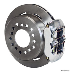 Wilwood Dynapro Low-Profile 11.00in P-Brake Kit - Polish Small Ford 2.50in Offset