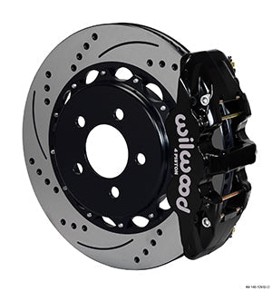 Wilwood AERO4 Rear Kit 14.25in Drilled 2006-10 Magnum/Challngr/Chrgr/300C