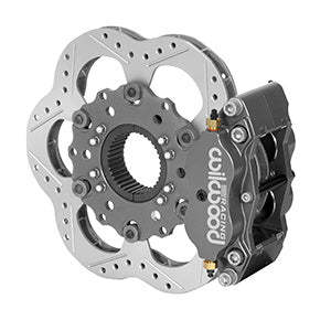 Wilwood Billet Narrow Dynalite Radial Mount Rear Inboard Midget Kit 10.50in SuperAlloy Vented Rotor