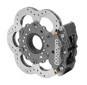 Wilwood Billet Narrow Dynalite Radial Mount Rear Inboard Midget Kit 10.50in SuperAlloy Vented Rotor