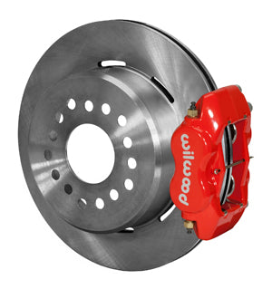 Wilwood Forged Dynalite P/S Park Brake Kit Red Impala 59-64 / Corvette 57-62