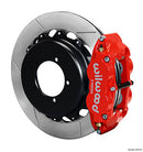 Wilwood Narrow Superlite 4R Rear Kit 12.88in Drilled Red Speedway Eng Floater w/ New Style End-1