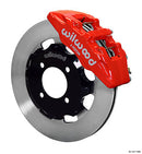 Wilwood Dynapro 6 Front Hat Kit 12.19in Red 2011 Fiesta-1