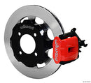 Wilwood Combination Parking Brake Rear Kit 11.75in Red 2011 Fiesta Rear-2