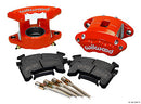 Wilwood D154 Front Caliper Kit - Red 2.50in Piston 1.04in Rotor-1
